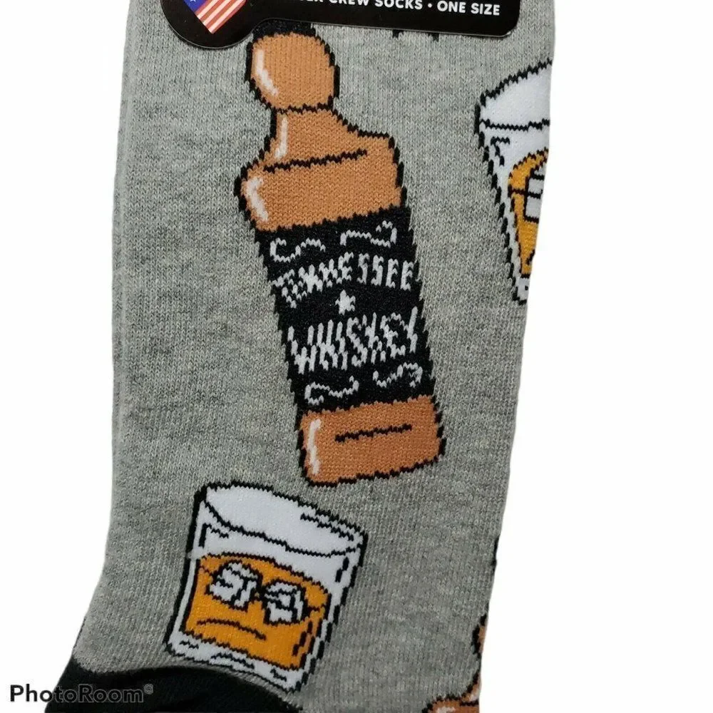 Locals Only Crew Socks Tennessee Whiskey Business‎